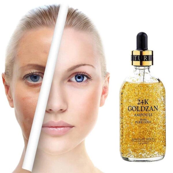 24k Goldzan Ampoule Serum 99.9% Pure Gold