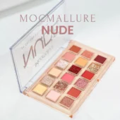 Mocallure 18 shades nude matte ad glitters eyeshadow pallete high resolution