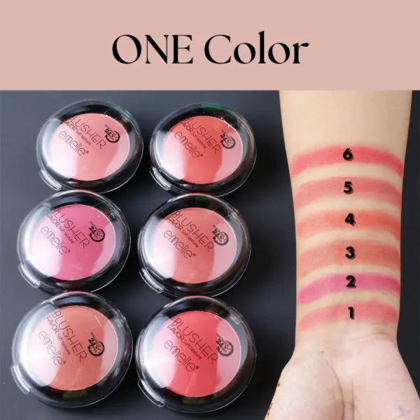 Happy customer unboxing Blissful Shine cosmetics.